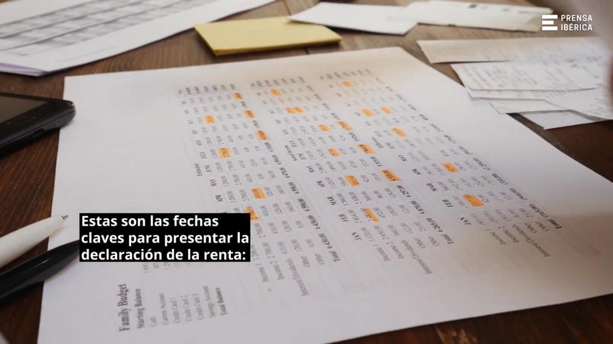 ¿Cuándo hay que presentar la declaración de renta? Calendario y fechas clave