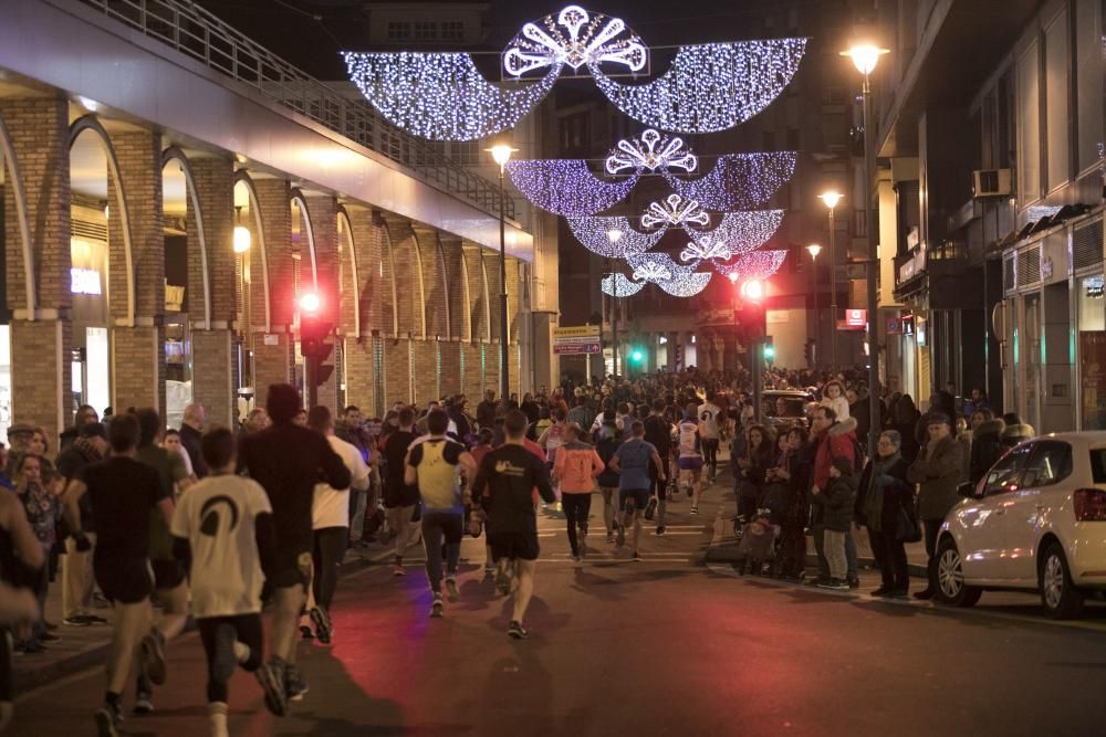 La San Silvestre de Avilés en imágenes