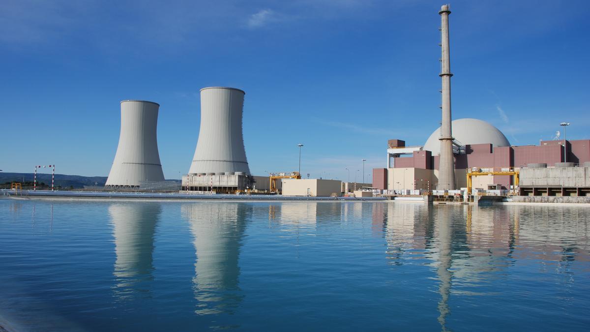 Una de las cinco centrales nucleares que hay en funcionamiento en España.