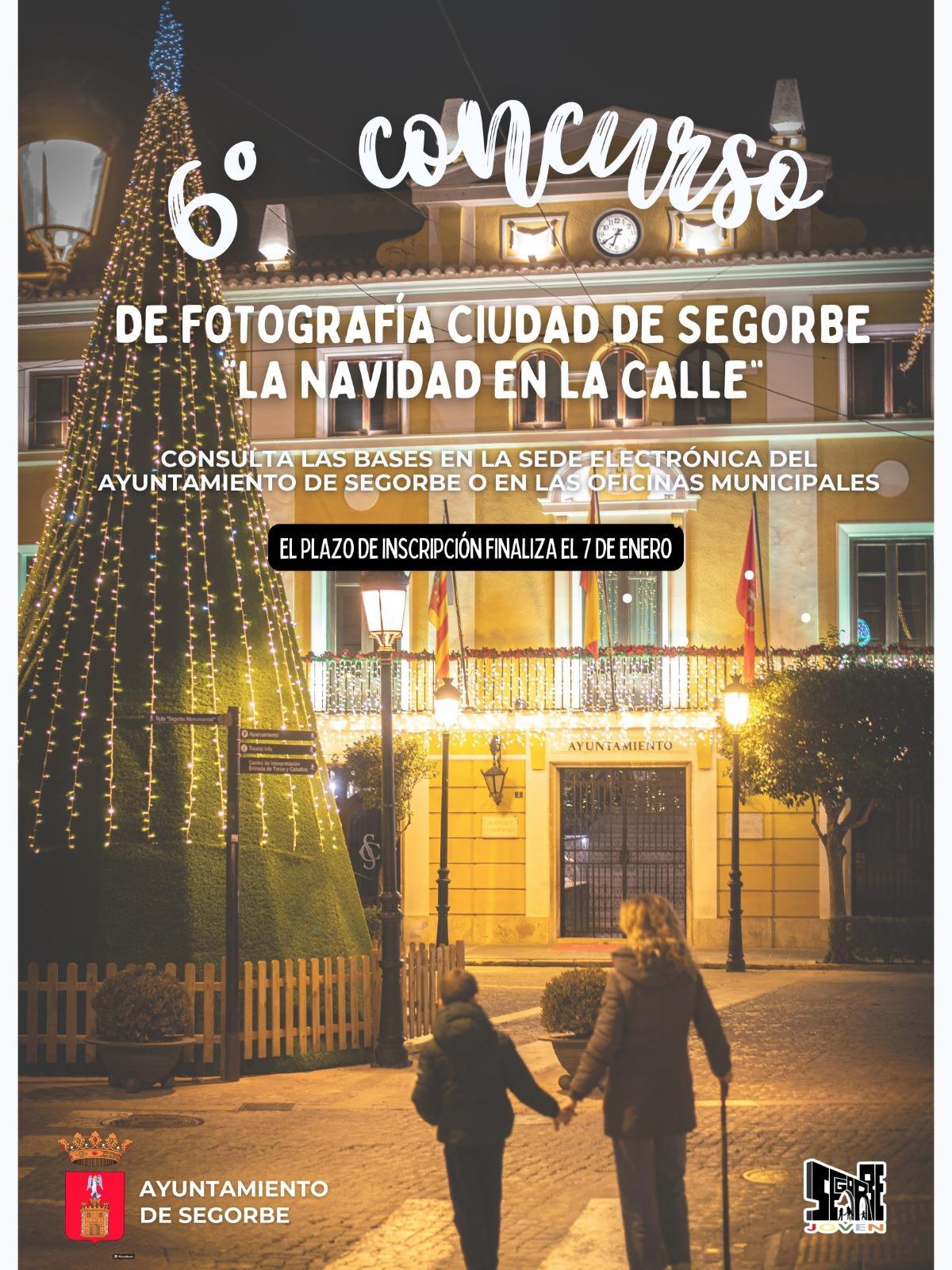 Cartel del concurso de fotorgrafía por Navidad.