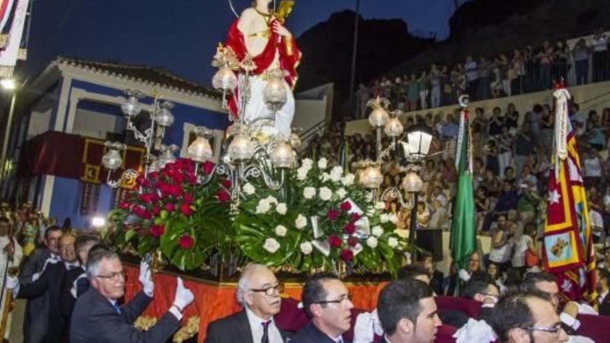 La imagen de Santa Eulalia vuelve a la ermita de La Colonia 80 años después