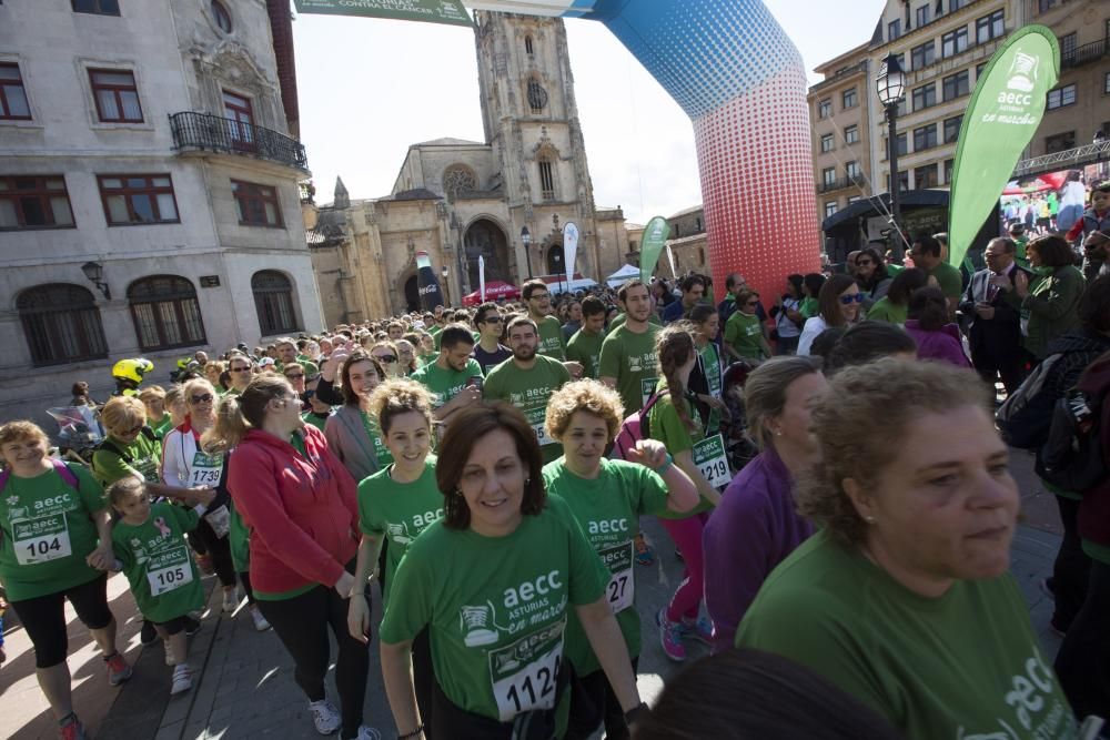 Carrera contra el cáncer en Oviedo