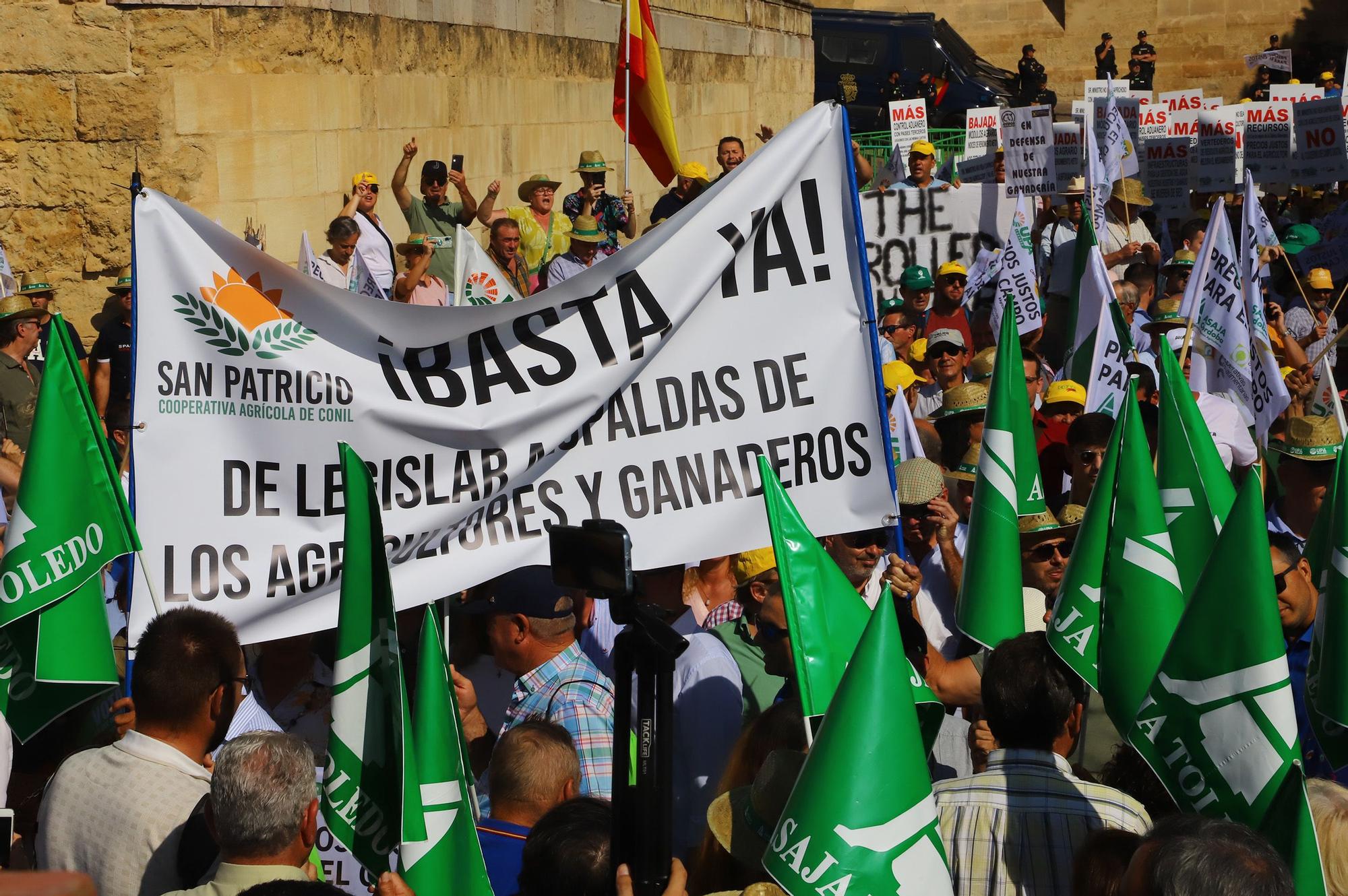 El campo protesta en Córdoba ante la UE