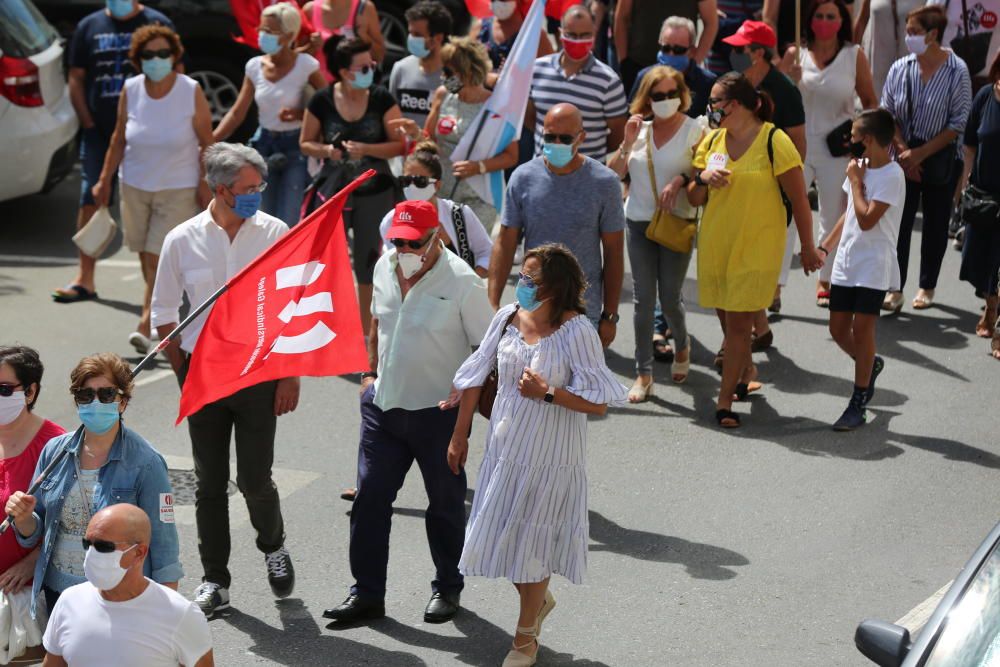 Manifestación en defensa de Thenaisie Provote.