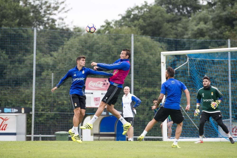 Entrenamiento del Real Oviedo