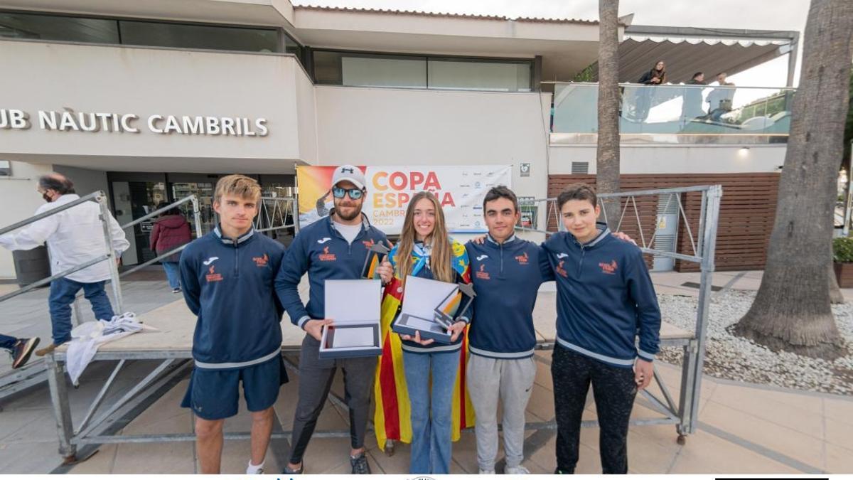El CN de Cambrils acogió la Copa de España ILCA 4 con la presencia de cuatro regatistas del RCN Valencia: Irene de Tomás, Vicente Fernández, Pablo Bellver y Carlos Sánchez-Rodrigo, integrados todos ellos en el equipo de la FVCV.