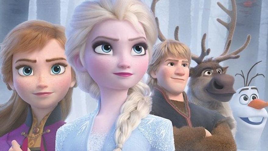 Imagen de la película de animación de Disney Frozen 2 que se preestrenará en Vigo.