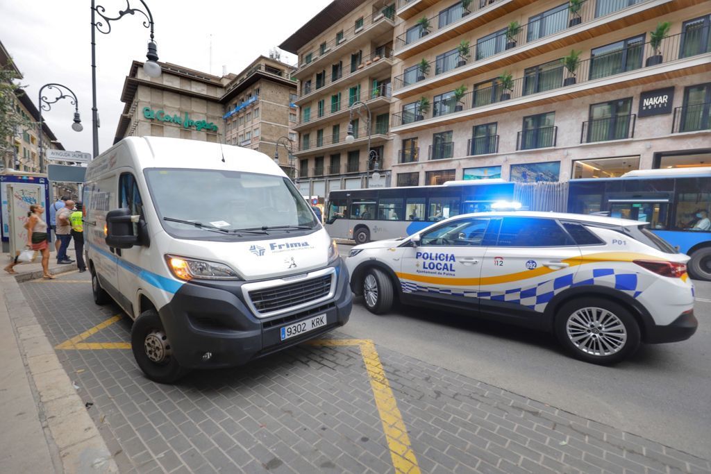 Varias niñas atropelladas por un coche en la calle Jaume III de Palma