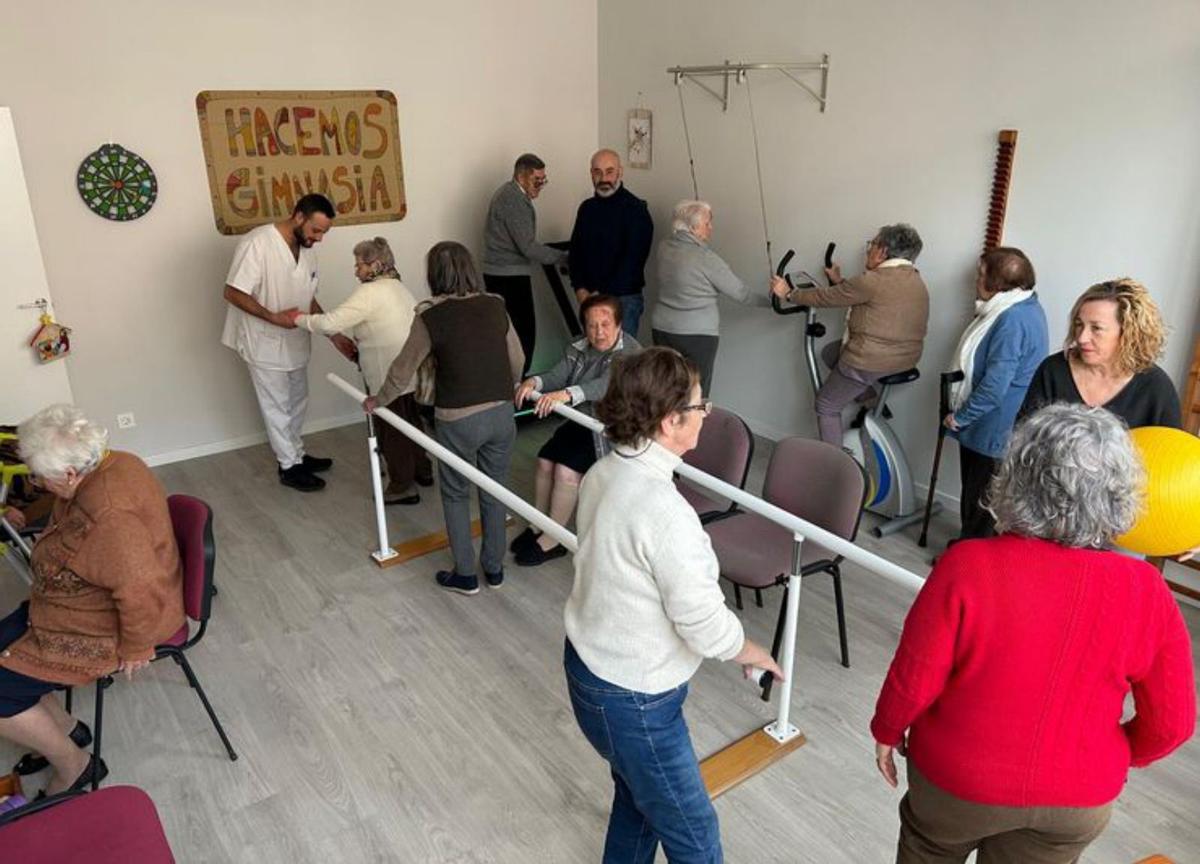 Gimnasio del CRAD de Ribadesella.