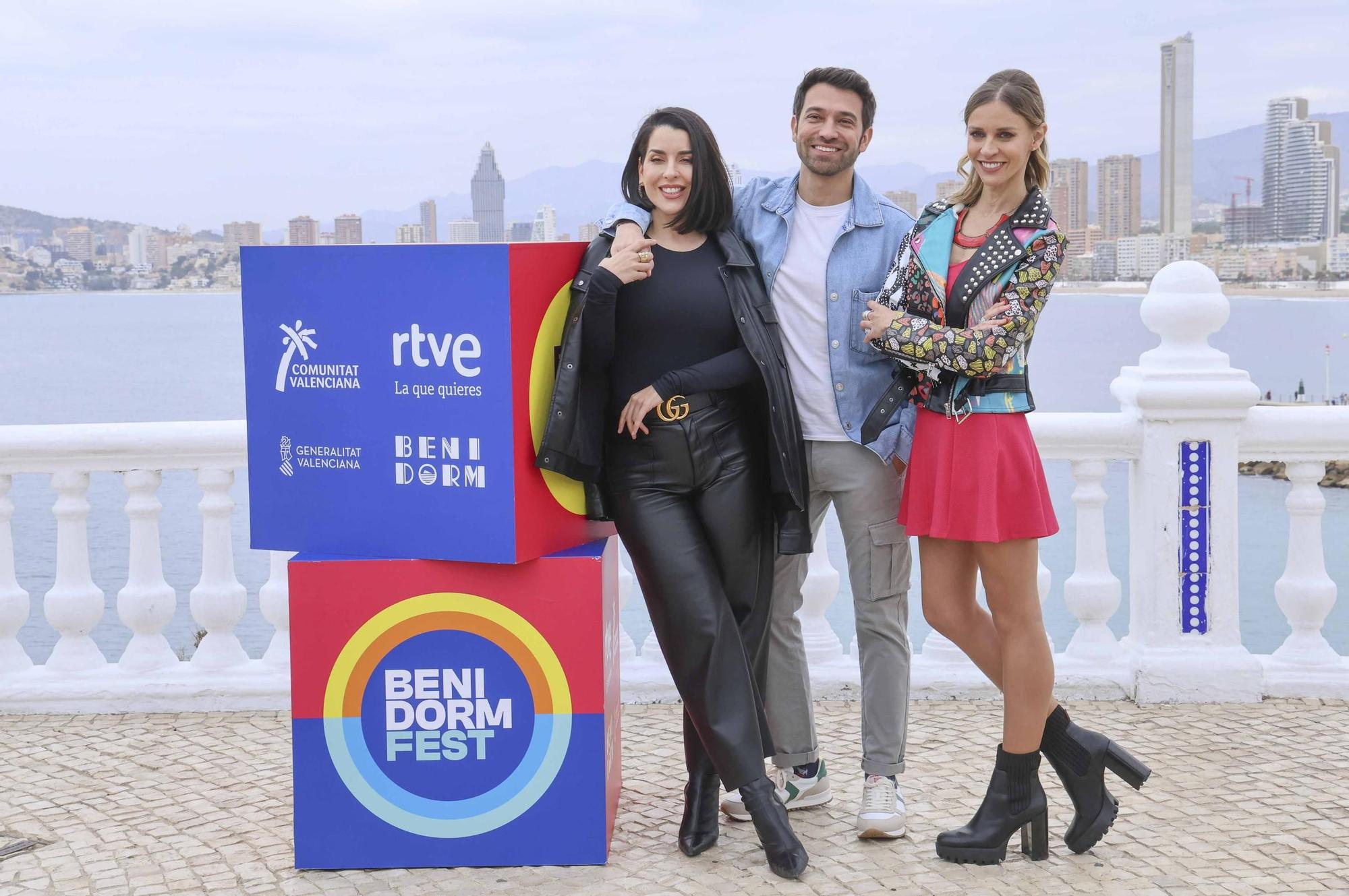 Así ha sido la rueda de prensa con los presentadores del Benidorm Fest 2024