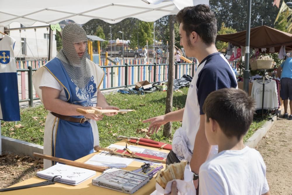 El parque de Barreiro acoge actividades y talleres para mayores y pequeños.