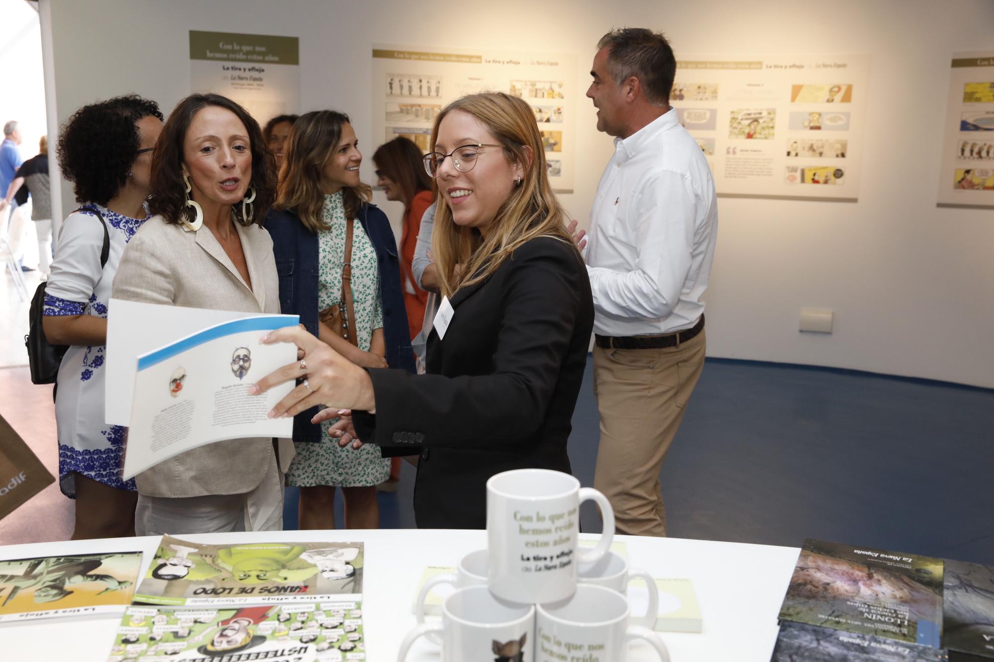 En imágenes: Melania Álvarez visita la Feria Internacional de Muestras de Asturias