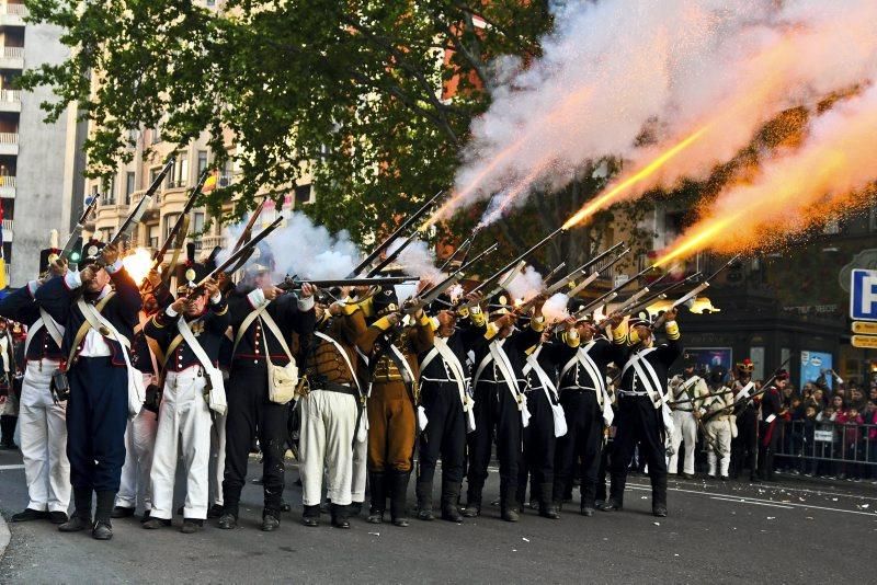 Recreación de la Batalla de Los Sitios en Zaragoza