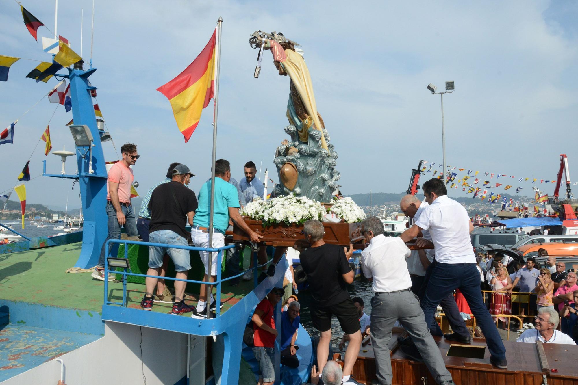 Las celebraciones de la Virgen del Carmen en Moaña