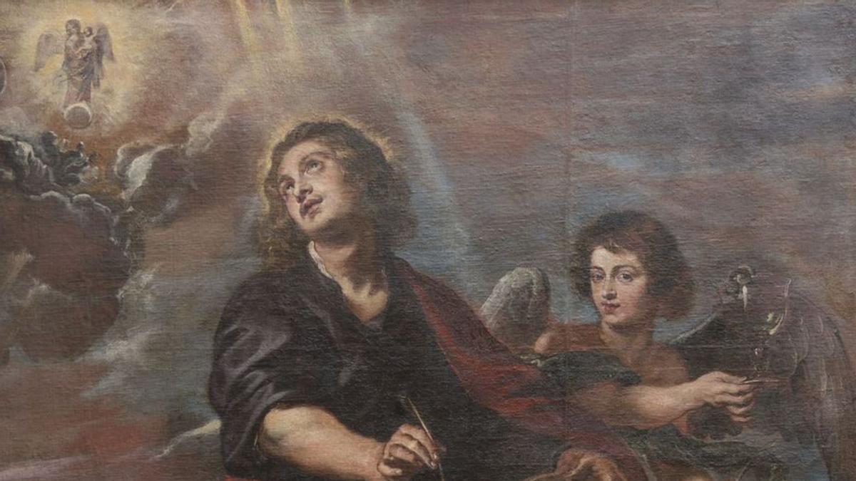 Peter Paul Rubens, San Juan evangelista en la isla de Patmos, Boadilla del Monte (Madrid), convento de la Encarnación.