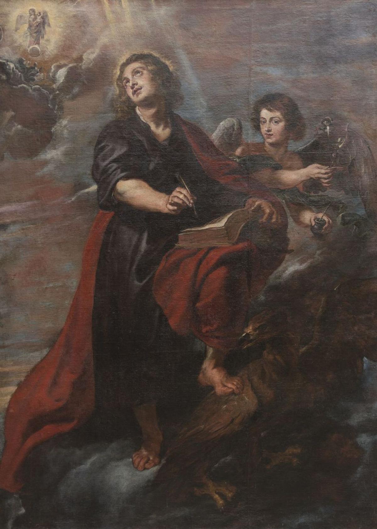 Peter Paul Rubens, San Juan evangelista en la isla de Patmos, Boadilla del Monte (Madrid), convento de la Encarnación. 