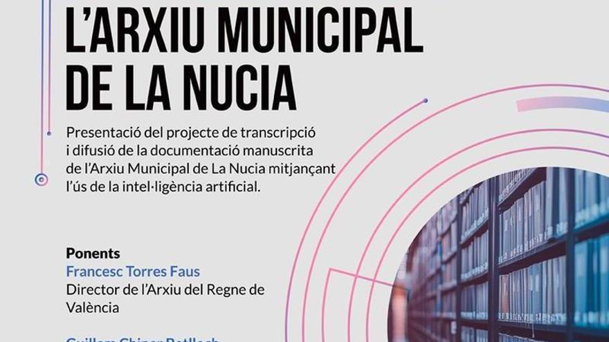 La Nucía celebra mañana su 321 aniversario “poniendo en valor su archivo”