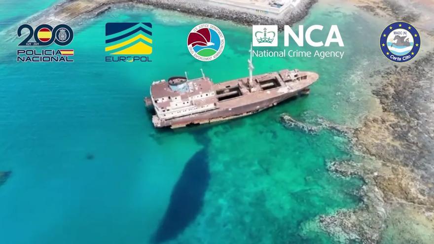 Operación Sombra Negra: Un barco abandonado servía de punto de repostaje a los narcos que usaban un lenguaje codificado