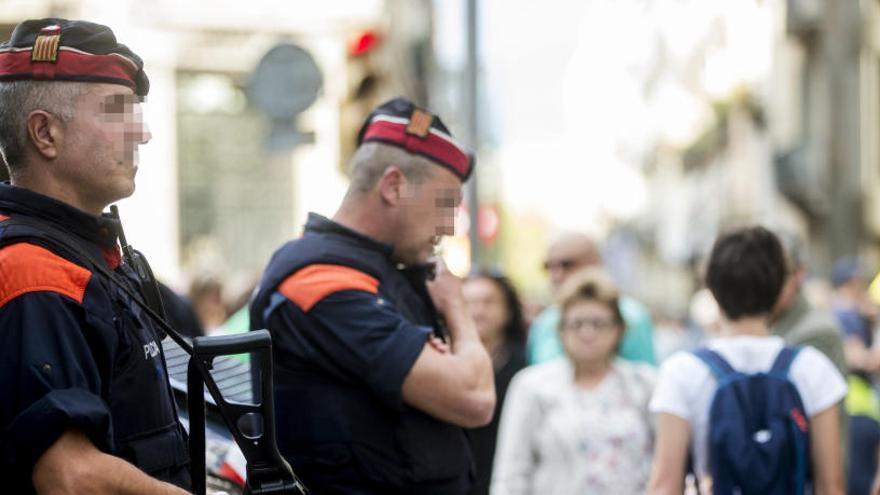 Agents dels Mossos d&#039;Esquadra.