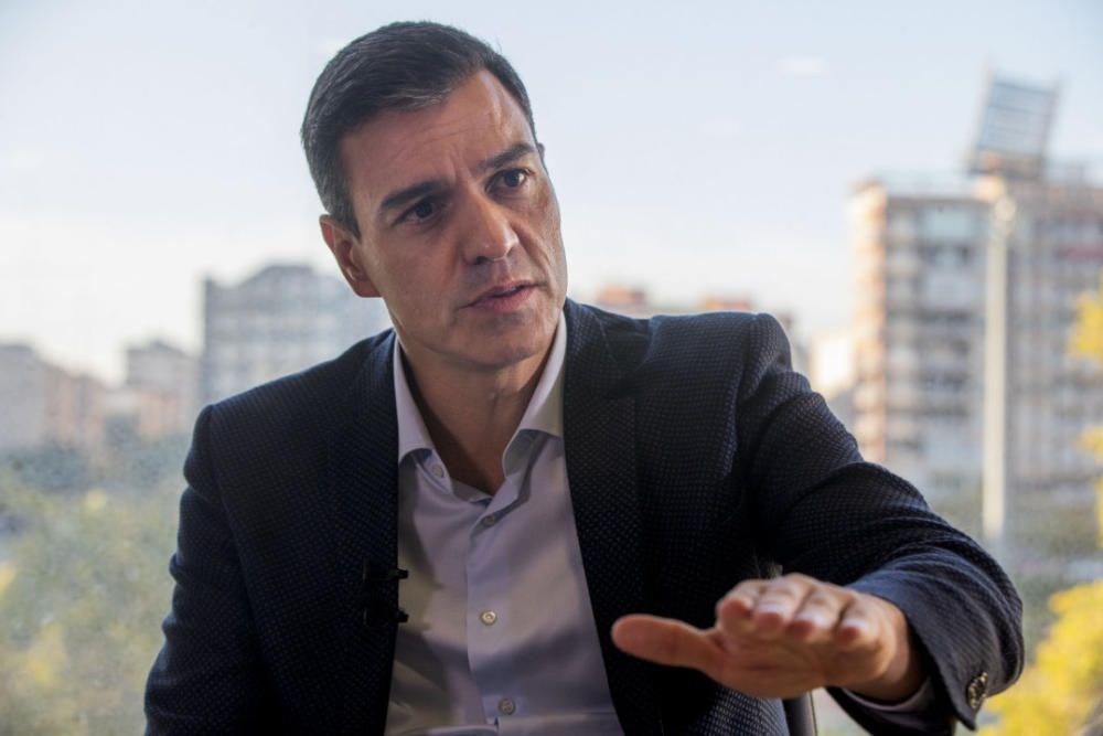 Entrevista a Pedro Sánchez