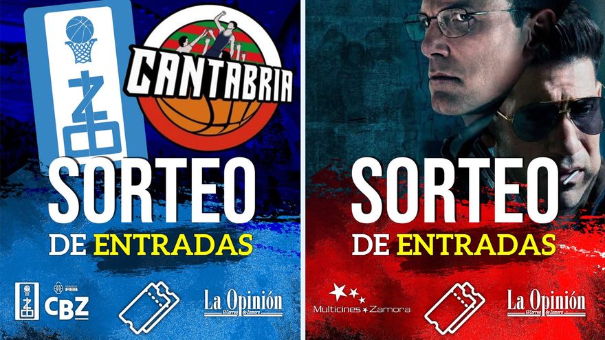 Baloncesto y cine en los sorteos de esta semana