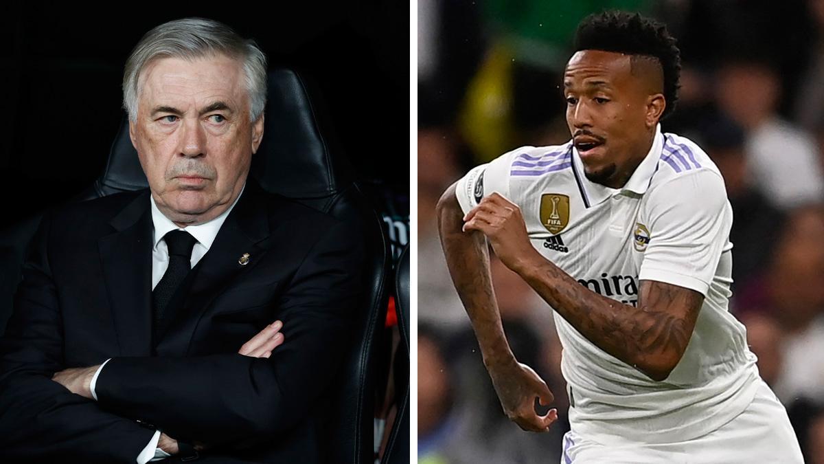 Carlo Ancelotti y Militao