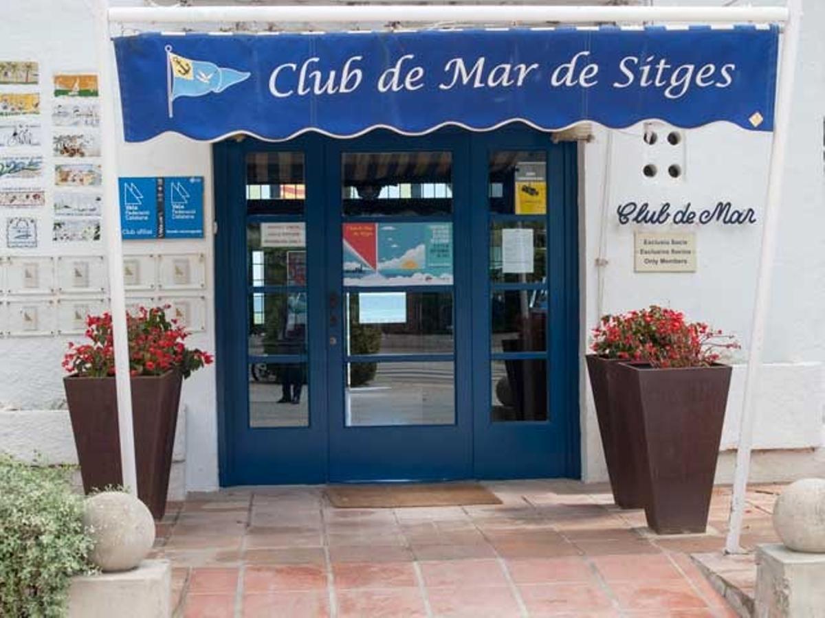 Imagen del Club de Mar de Sitges. Imagen del Club de Mar de Sitges.