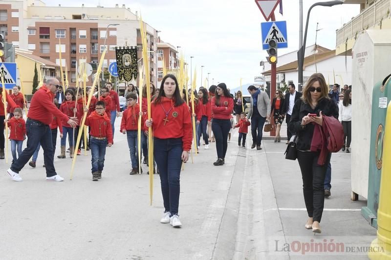 Procesión de Domingo de Ramos en La Hoya