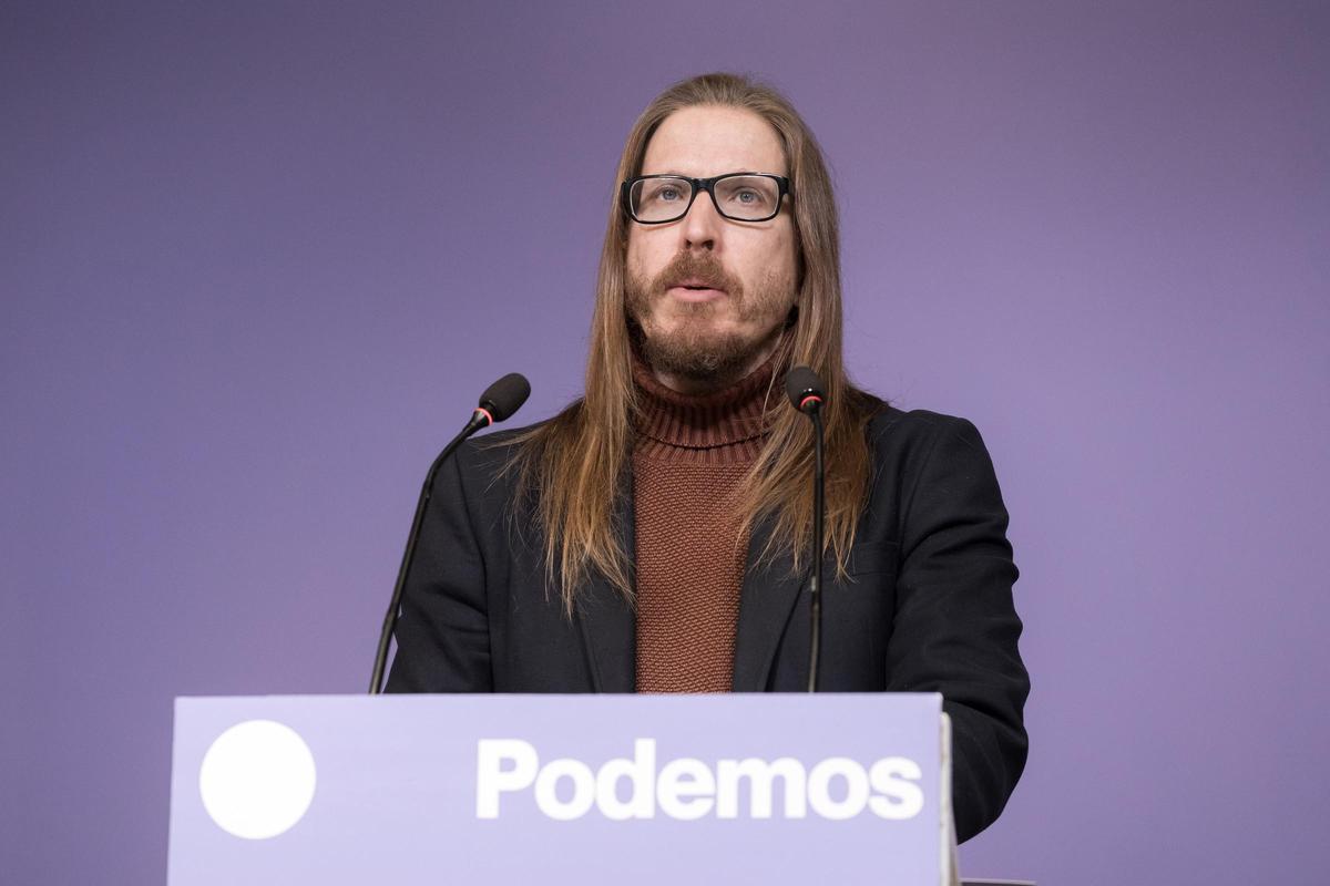 El secretario de organización y portavoz de Podemos, Pablo Fernández, en una imagen de archivo.