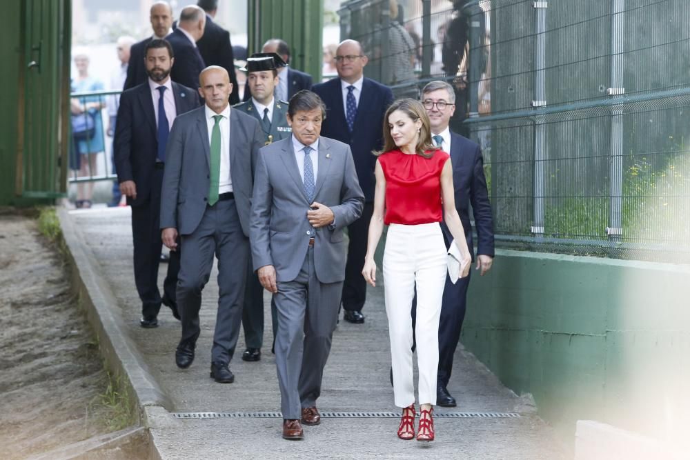 Visita de la Reina Letizia al colegio Quirinal