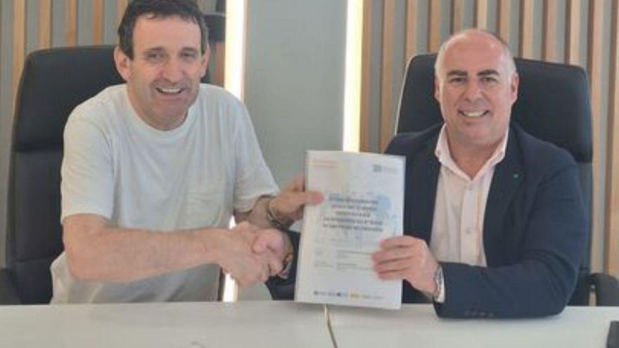 Julio César y Javier Tourís.