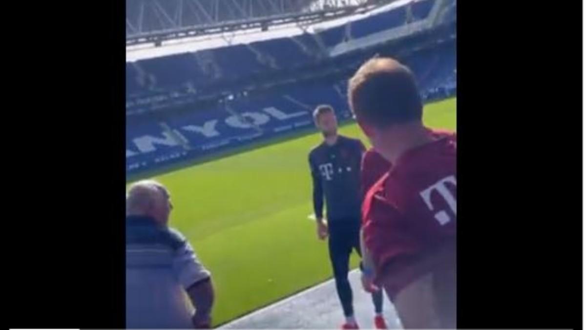 El Bayern, en el RCDE Stadium
