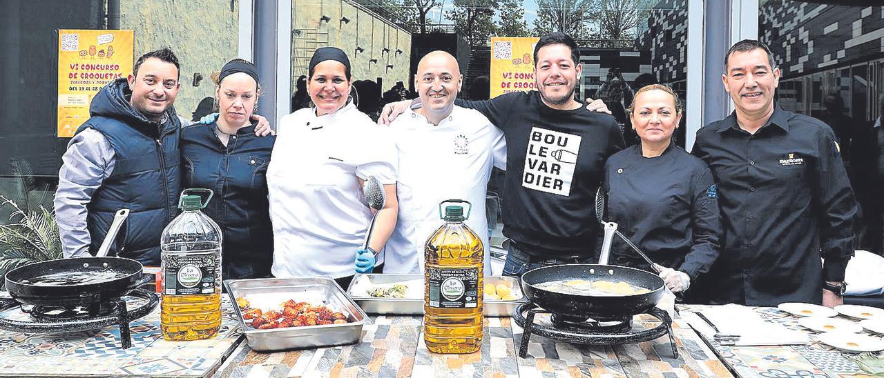 Algunos de los ganadores de 2023, Boulevardier, Dalai, El Truco y Mazmorra by Macera, en la presentación.