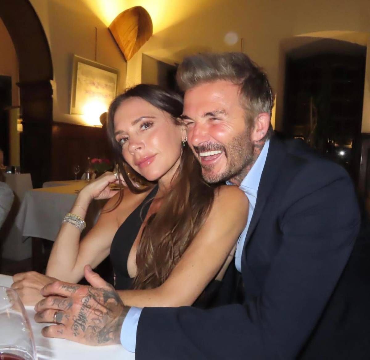 Victoria celebra el cumpleaños de David Beckham con esta fotos