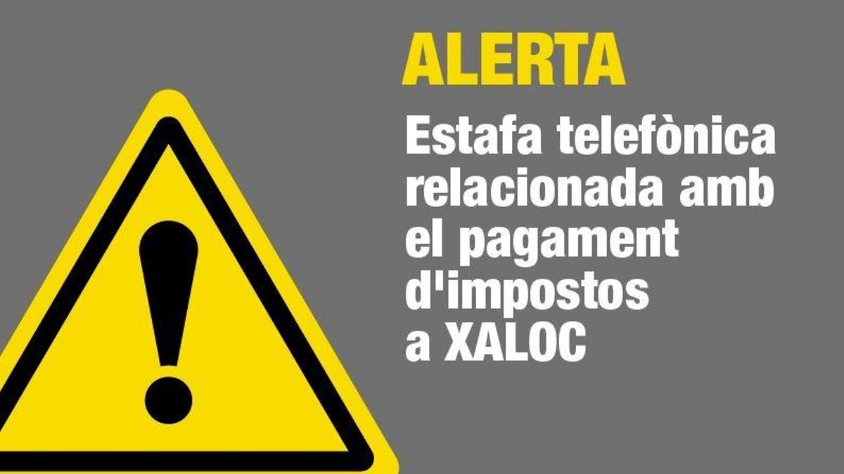 La Diputació alerta d'una estafa telefònica
