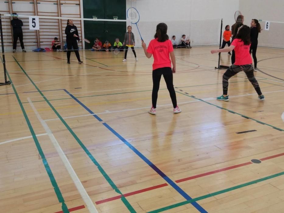 Final Regional de bádminton de Deporte Escolar