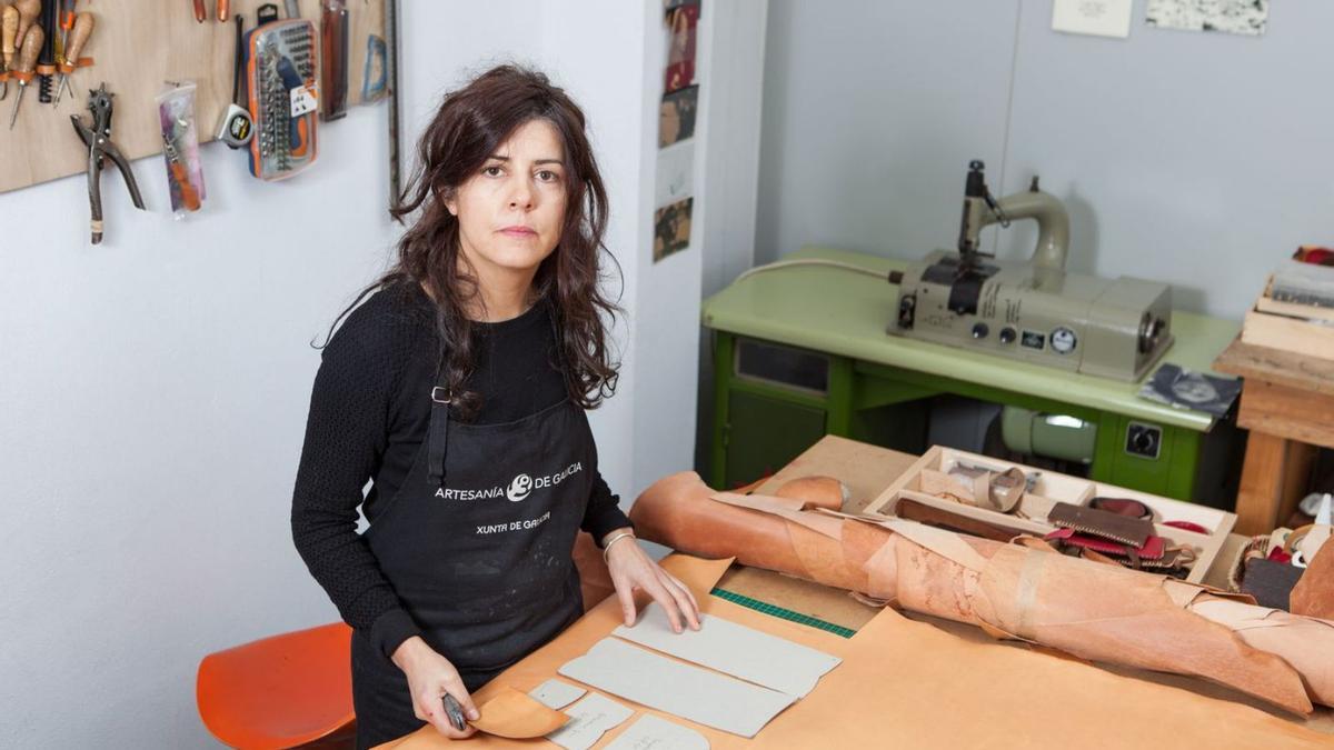 La estradense Edita Rodríguez, nominada a los premios de Artesanía de Galicia