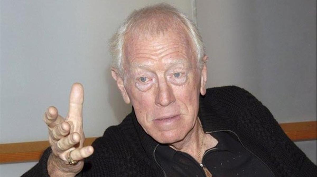 L’actor Max von Sydow.