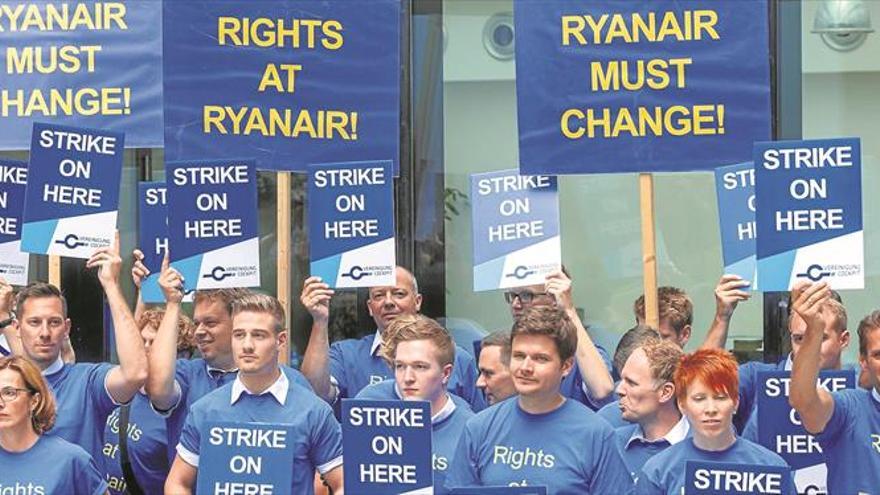 Los sindicatos avisan a Ryanair de que habrá nuevas protestas