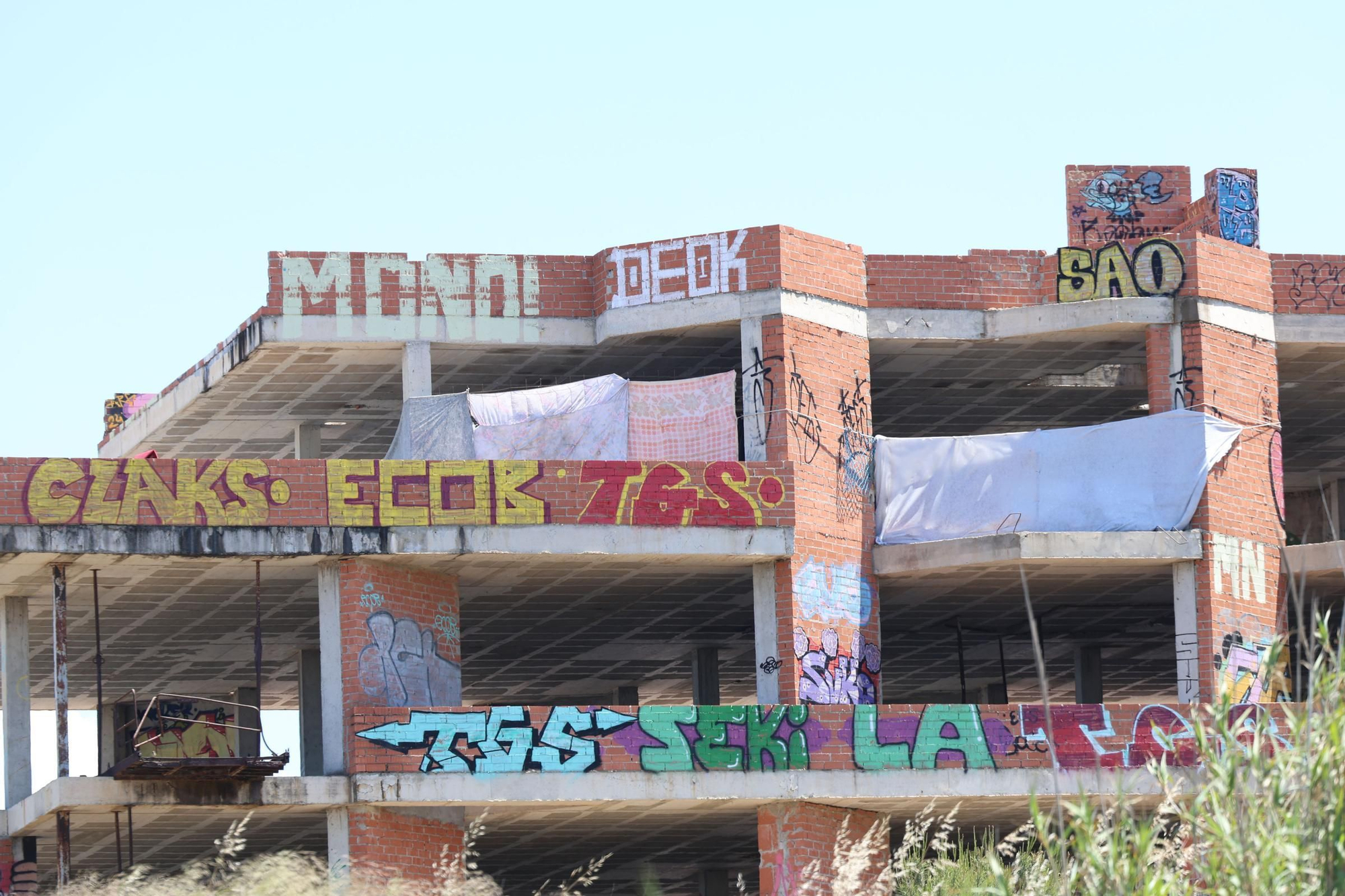 Sant Josep inicia el proceso para derribar la estructura de Punta Xinxó donde viven 87 personas