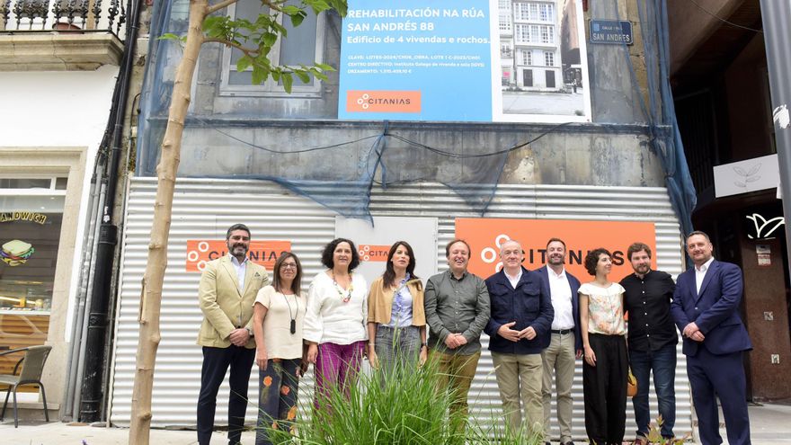 Presentación de la rehabilitación del edificio de San Andrés 88