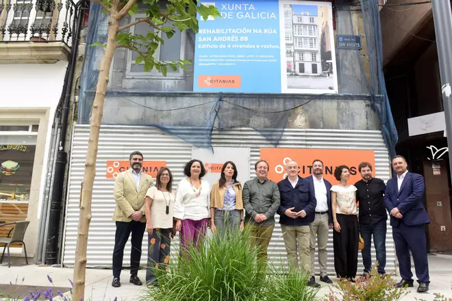 Presentación de la rehabilitación del edificio de San Andrés 88