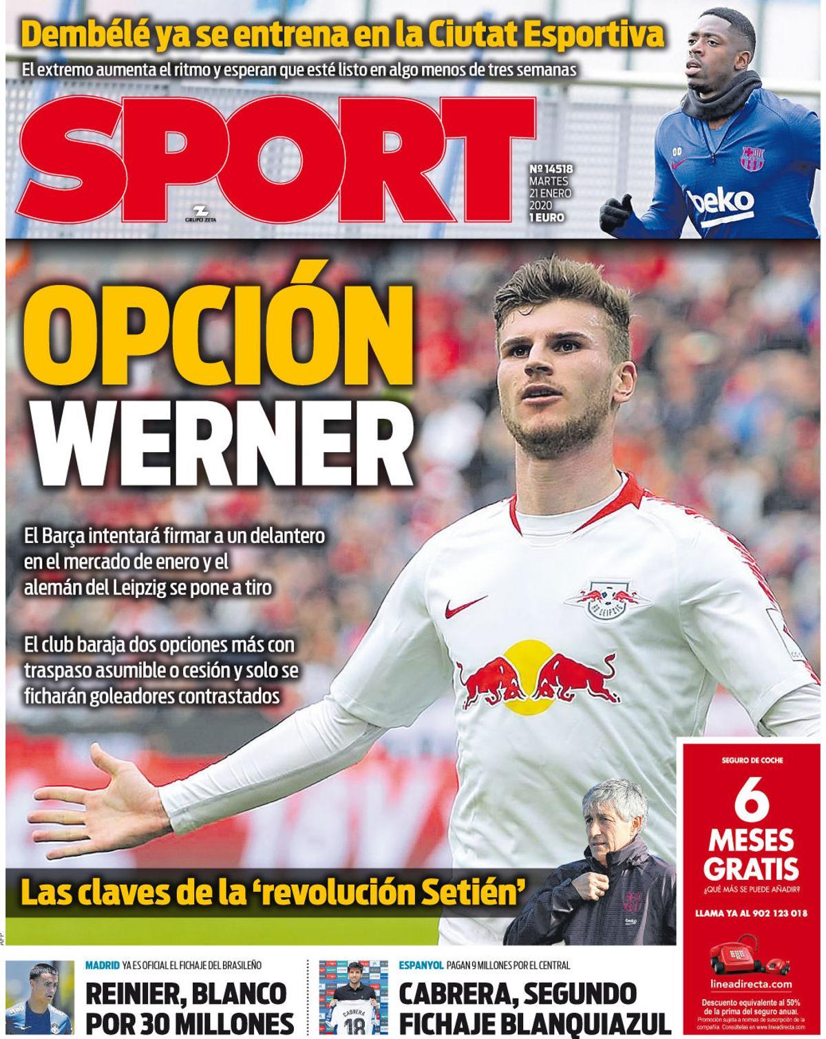 Esta es la portada de hoy Esta es la portada de hoy