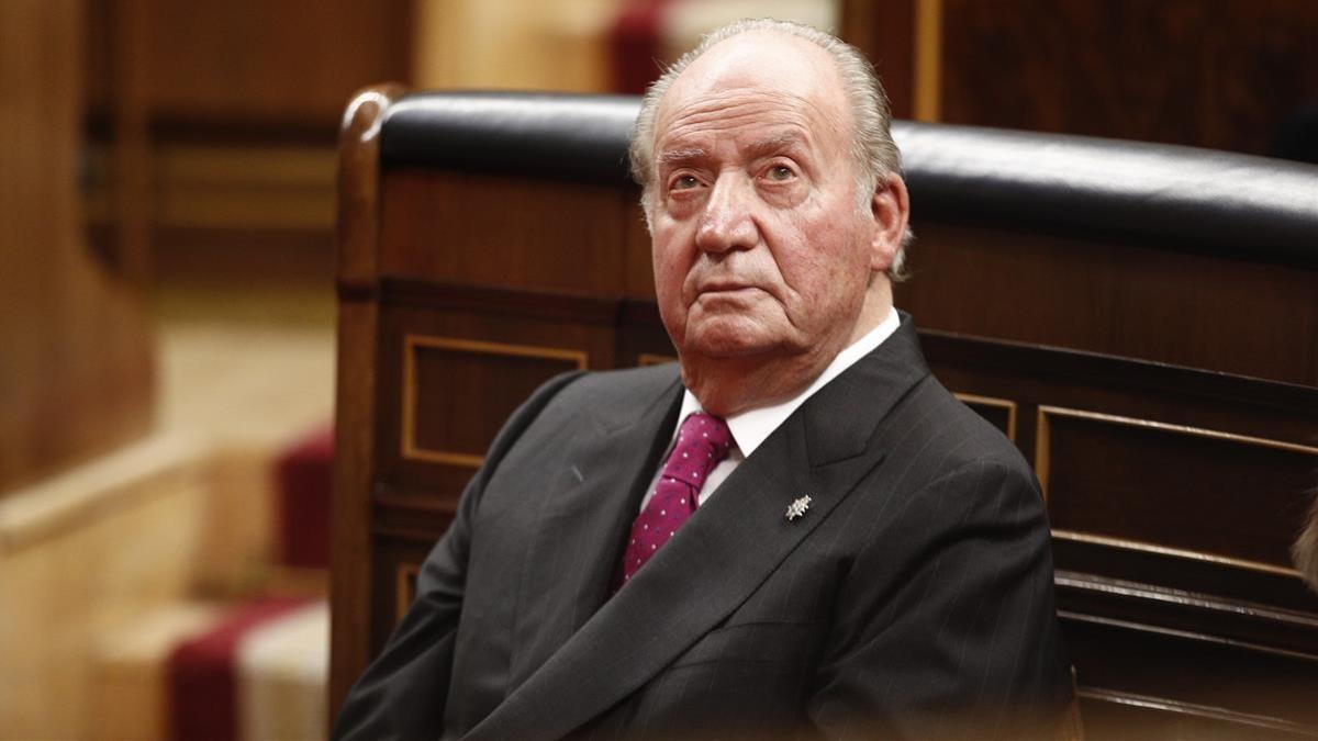 01 01 1970 Foto de archivo del rey emerito don Juan Carlos I en el acto conmemorativo del 40  aniversario de la Constitucion de 1978  en el Congreso (Madrid Espana) a 6 de diciembre de 2018   EUROPA ESPANA POLITICA  EDUARDO PARRA   EUROPA PRESS