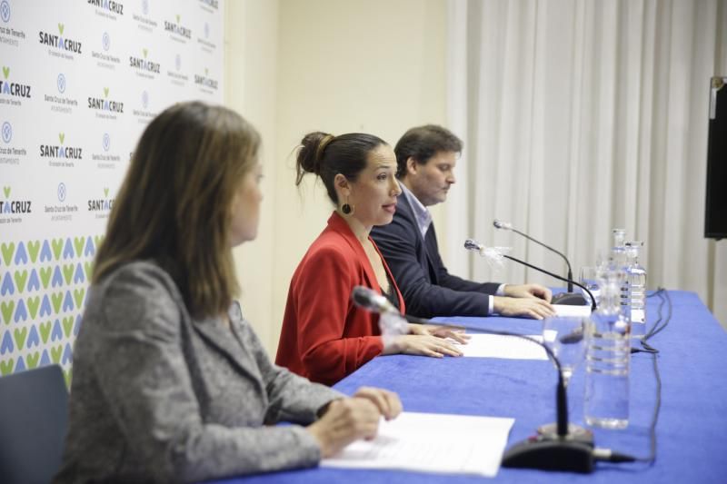 Convocatoria de ayudas a autónomos y pequeñas empresas ayuntamiento de Santa Cruz , Patricia Hernández,  alcaldesa   | 08/04/2020 | Fotógrafo: Delia Padrón