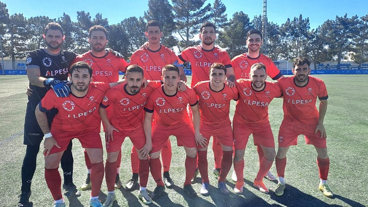 Once titular de la UE Tavernes en su último partido