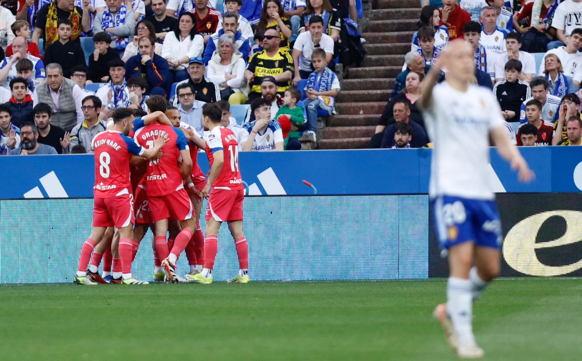 El Real Zaragoza - Espanyol, en imágenes