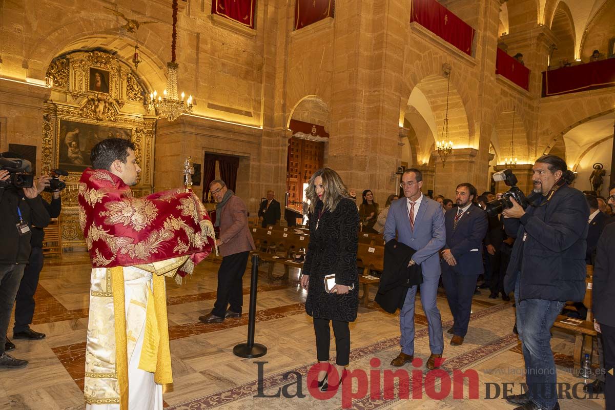 Apertura Año Jubilar de Caravaca: adoración y exhibición de la Patrulla Acrobática de Paracaidismo del Ejército del Aire