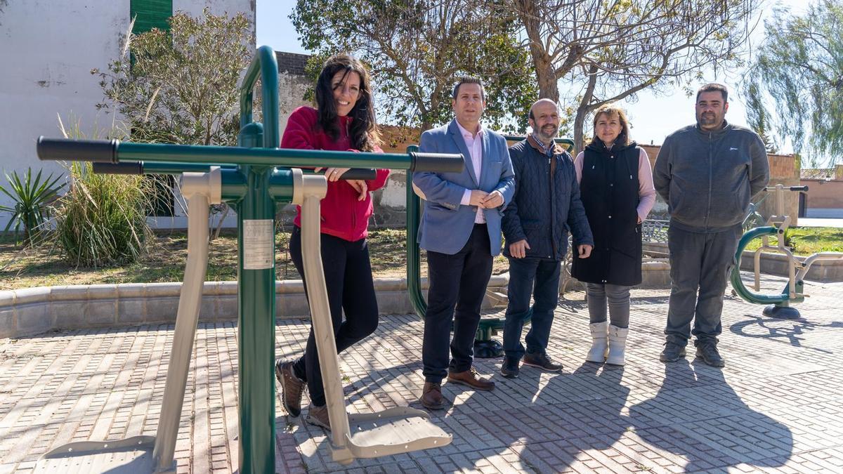 Nuevo parque biosaludable instalado en Peñarroya-Pueblonuevo.