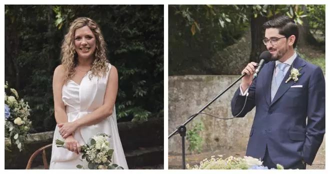 La boda de Marta Canteli y Luis Pola, en imágenes